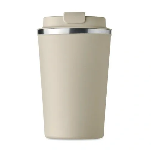 Vaso de acero inoxidable doble pared sin fugas 350 ml ref MO6276 - Side Beig