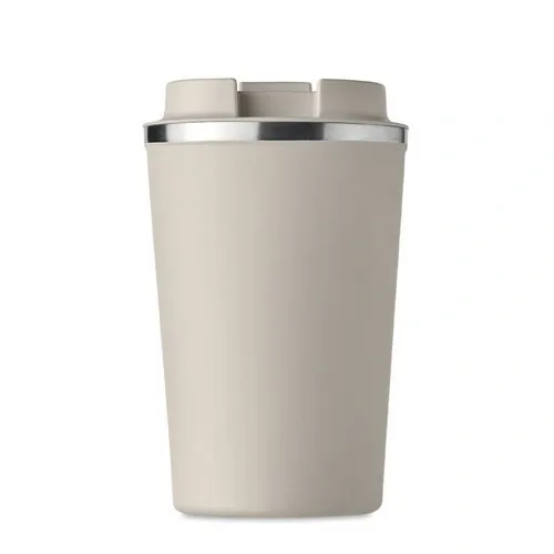 Vaso de acero inoxidable doble pared sin fugas 350 ml ref MO6276 - Top Beig