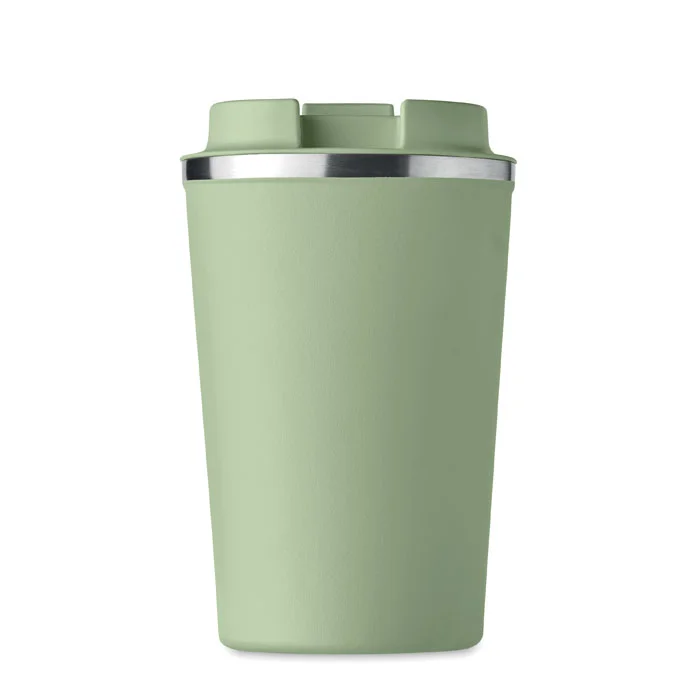 Vaso de acero inoxidable doble pared sin fugas 350 ml ref MO6276 - Verde Menta Side