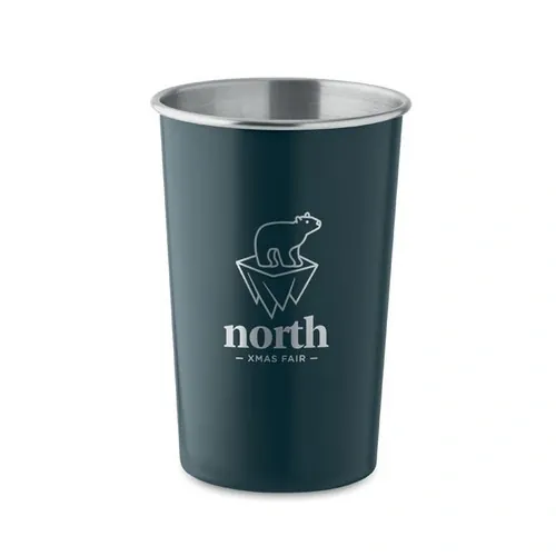 Vaso reutilizable de acero inoxidable reciclado 350 ml ref MO2063 - Printed French Marino