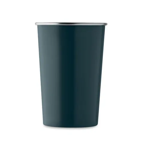 Vaso reutilizable de acero inoxidable reciclado 350 ml ref MO2063 - Side French Marino