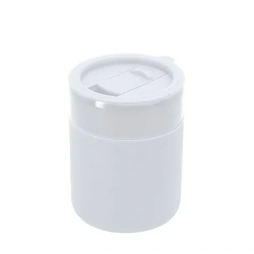 Vaso Balmir cerámica con funda aislante personalizable ref 22051 - Blanco