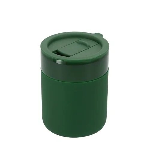 Vaso Balmir cerámica con funda aislante personalizable ref 22051 - Verde