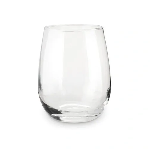 Vaso de cristal reutilizable en caja de regalo ref MO6158 - Back Transparente