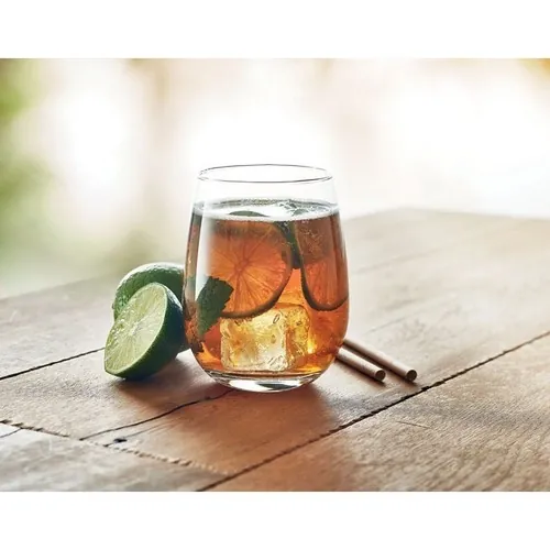 Vaso de cristal reutilizable en caja de regalo ref MO6158 - Item Ambiant Picture Transparente