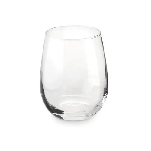 Vaso de cristal reutilizable en caja de regalo ref MO6158 - Transparente