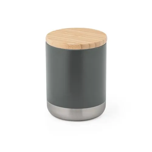 Vaso de acero inoxidable con aislamiento al vacío ref 94661 - Gris Oscuro