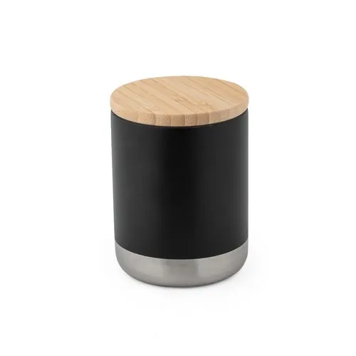 Vaso de acero inoxidable con aislamiento al vacío ref 94661 - Negro