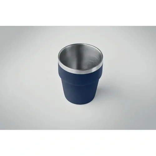 Vaso apilable de acero inoxidable reciclado 250 ml ref MO2323 - Item Detail Picture French Marino