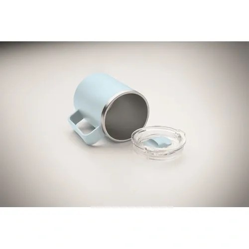 Vaso de doble pared 400 ml personalizable y reciclable ref MO2900 - 05 Azul