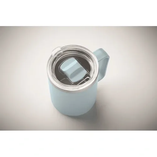 Vaso de doble pared 400 ml personalizable y reciclable ref MO2900 - 07 Azul