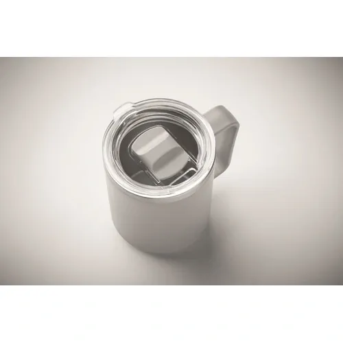 Vaso de doble pared 400 ml personalizable y reciclable ref MO2900 - 07 Gris