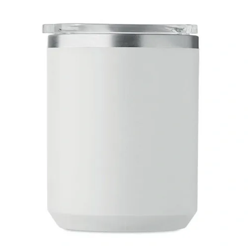 Vaso de doble pared 400 ml personalizable y reciclable ref MO2900 - Blanco Item Detail Picture