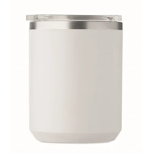 Vaso de doble pared 400 ml personalizable y reciclable ref MO2900 - Detail Blanco