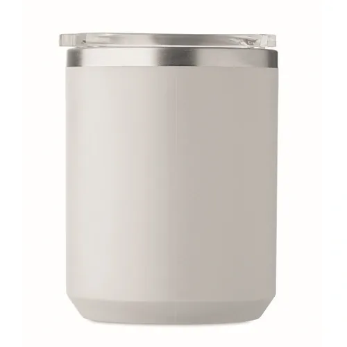Vaso de doble pared 400 ml personalizable y reciclable ref MO2900 - Detail Gris