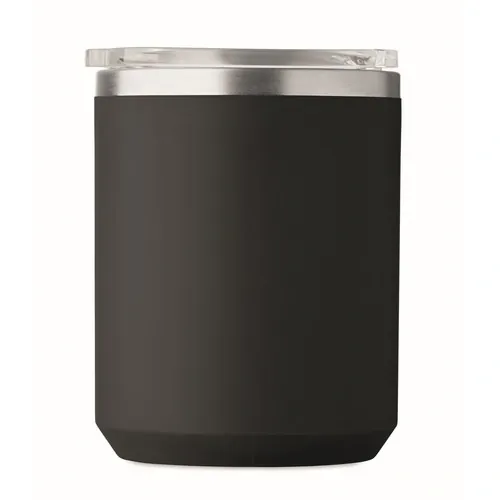 Vaso de doble pared 400 ml personalizable y reciclable ref MO2900 - Detail Negro