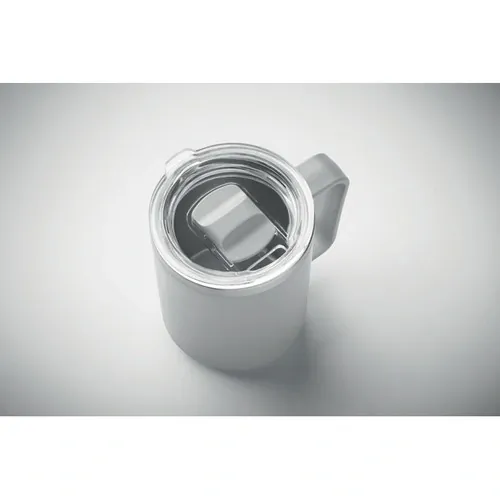 Vaso de doble pared 400 ml personalizable y reciclable ref MO2900 - Gris 7