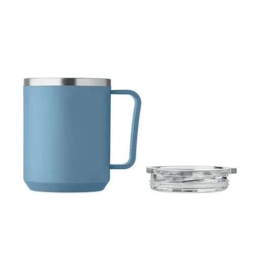 Vaso de doble pared 400 ml personalizable y reciclable ref MO2900 - Petroleo 2