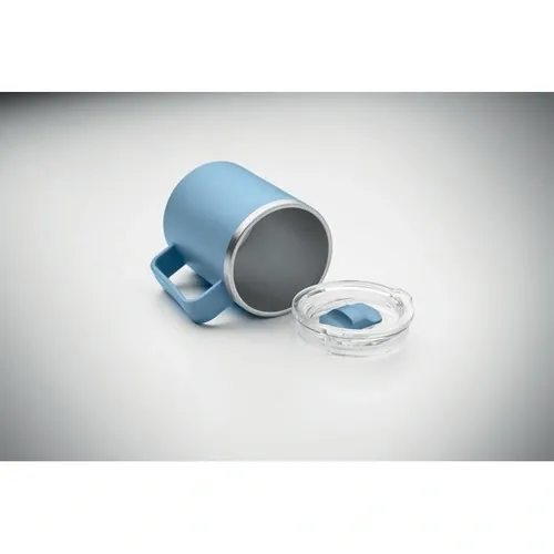 Vaso de doble pared 400 ml personalizable y reciclable ref MO2900 - Petroleo 5