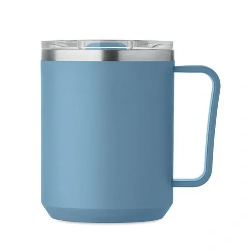 Vaso de doble pared 400 ml personalizable y reciclable ref MO2900 - Petroleo Open