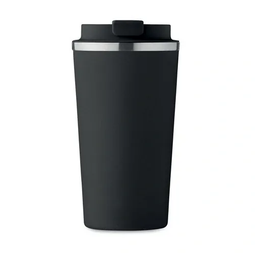 Vaso de acero inoxidable doble pared sin fugas ref MO6579 - Back Negro