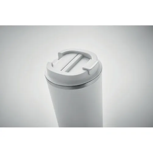 Vaso de acero inoxidable doble pared sin fugas ref MO6579 - Item Detail Picture Blanco