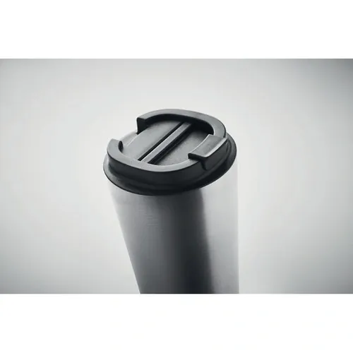 Vaso de acero inoxidable doble pared sin fugas ref MO6579 - Item Detail Picture Plata Mate
