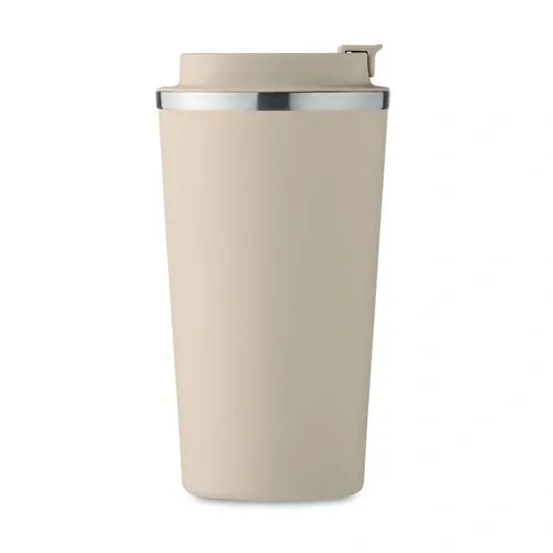 Vaso de acero inoxidable doble pared sin fugas ref MO6579 - Side Beig