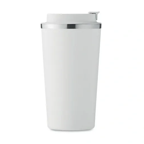 Vaso de acero inoxidable doble pared sin fugas ref MO6579 - Side Blanco