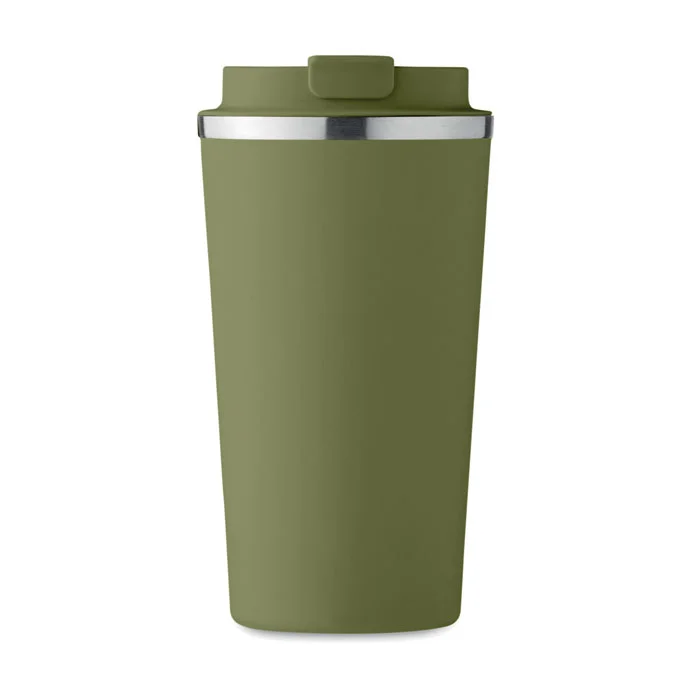 Vaso de acero inoxidable doble pared sin fugas ref MO6579 - Verde Oscuro Arriba