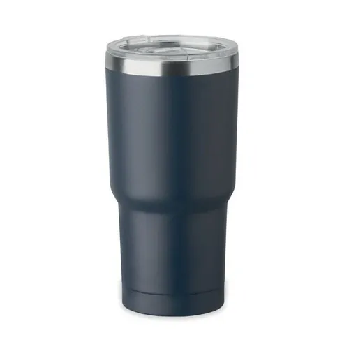 Vaso de acero inoxidable reciclado con tapa antifugas 550 ml ref MO2597 - French Marino