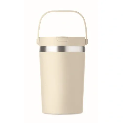 Vaso de doble pared Cozycup 350 ml resistente y personalizable ref MO2922 - 01 Marr╨▓N