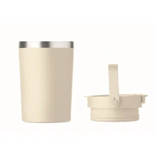 Vaso de doble pared Cozycup 350 ml resistente y personalizable ref MO2922 - 04 Marr╨▓N
