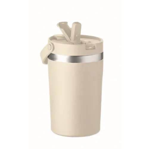 Vaso de doble pared Cozycup 350 ml resistente y personalizable ref MO2922 - Side Marr╨▓N
