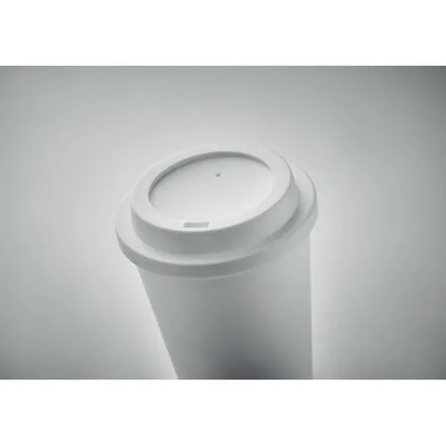 Vaso de doble pared con boquilla para beber 300 ml ref MO6582 - Item Detail Picture Blanco