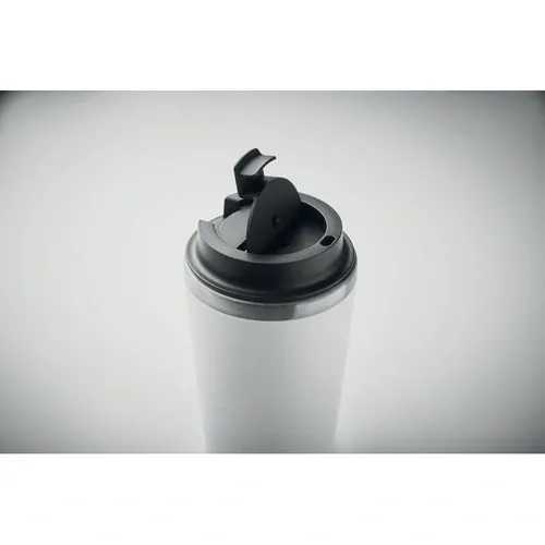 Vaso doble pared antifugas acero reciclado ref MO2572 - Blanco Item Detail Picture