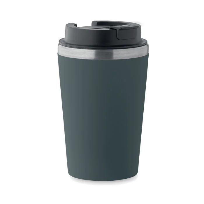 Vaso doble pared antifugas acero reciclado ref MO2572 - Petroleo