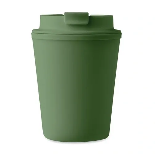 Vaso doble pared con tapa y ranura para beber ref MO6866 - Open Verde Oscuro
