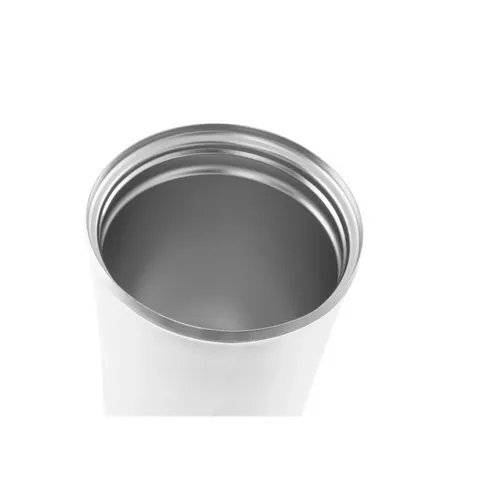 Vaso de viaje aislado al vacío duradero ref 94772 - Blanco 02