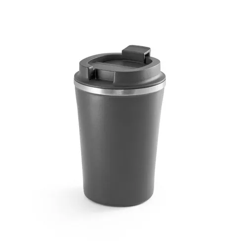 Vaso de viaje aislado al vacío duradero ref 94772 - Gris Oscuro