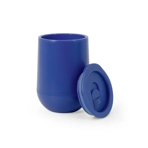 Vaso de viaje ADLINGTON personalizable con doble pared ref 94385 - Azul