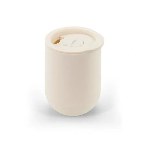 Vaso de viaje ADLINGTON personalizable con doble pared ref 94385 - Blanco Pastel Back