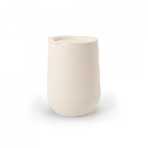 Vaso de viaje ADLINGTON personalizable con doble pared ref 94385 - Blanco Pastel