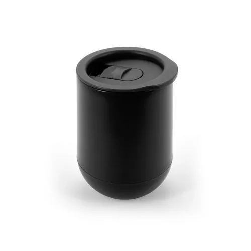 Vaso de viaje ADLINGTON personalizable con doble pared ref 94385 - Negro Back