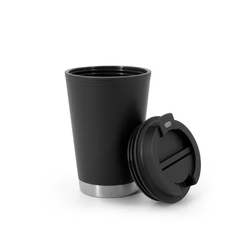 Vaso de viaje a prueba de fugas personalizable para ti ref 94386 - Negro