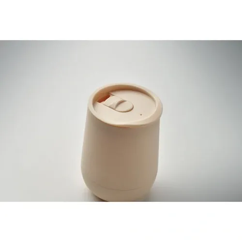 Vaso doble pared con cierre deslizante para beber ref MO2444 - Beig Item Detail Picture