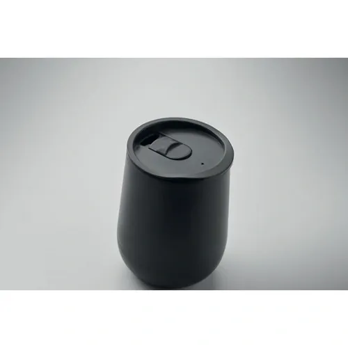 Vaso doble pared con cierre deslizante para beber ref MO2444 - Negro Item Detail Picture