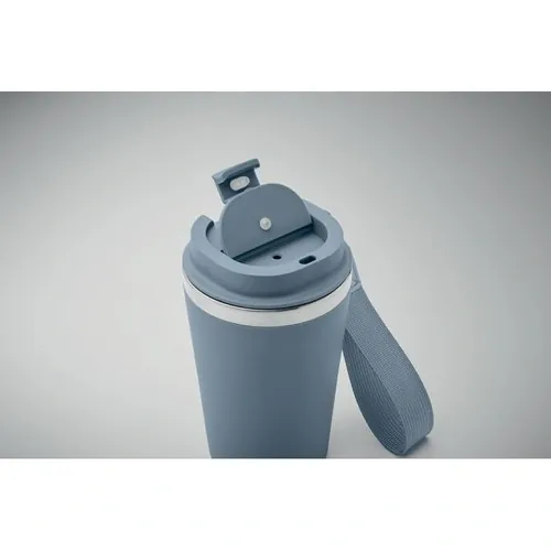 Vaso de acero inoxidable reciclado anti fugas 350 ml ref MO2317 - Item Detail Picture Petroleo