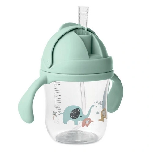 Vaso para bebés Tritan 250 ml sin derrames ref MO2330