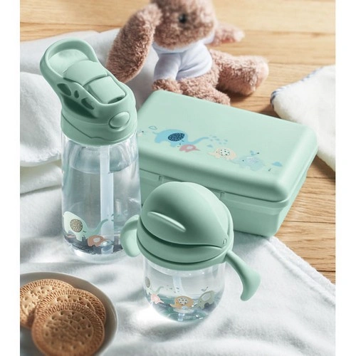 Vaso para bebés Tritan 250 ml sin derrames ref MO2330